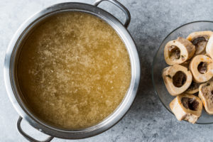 Bone broth and amino acids