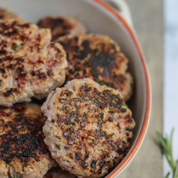 Homemade High Protein Breakfast Sausage