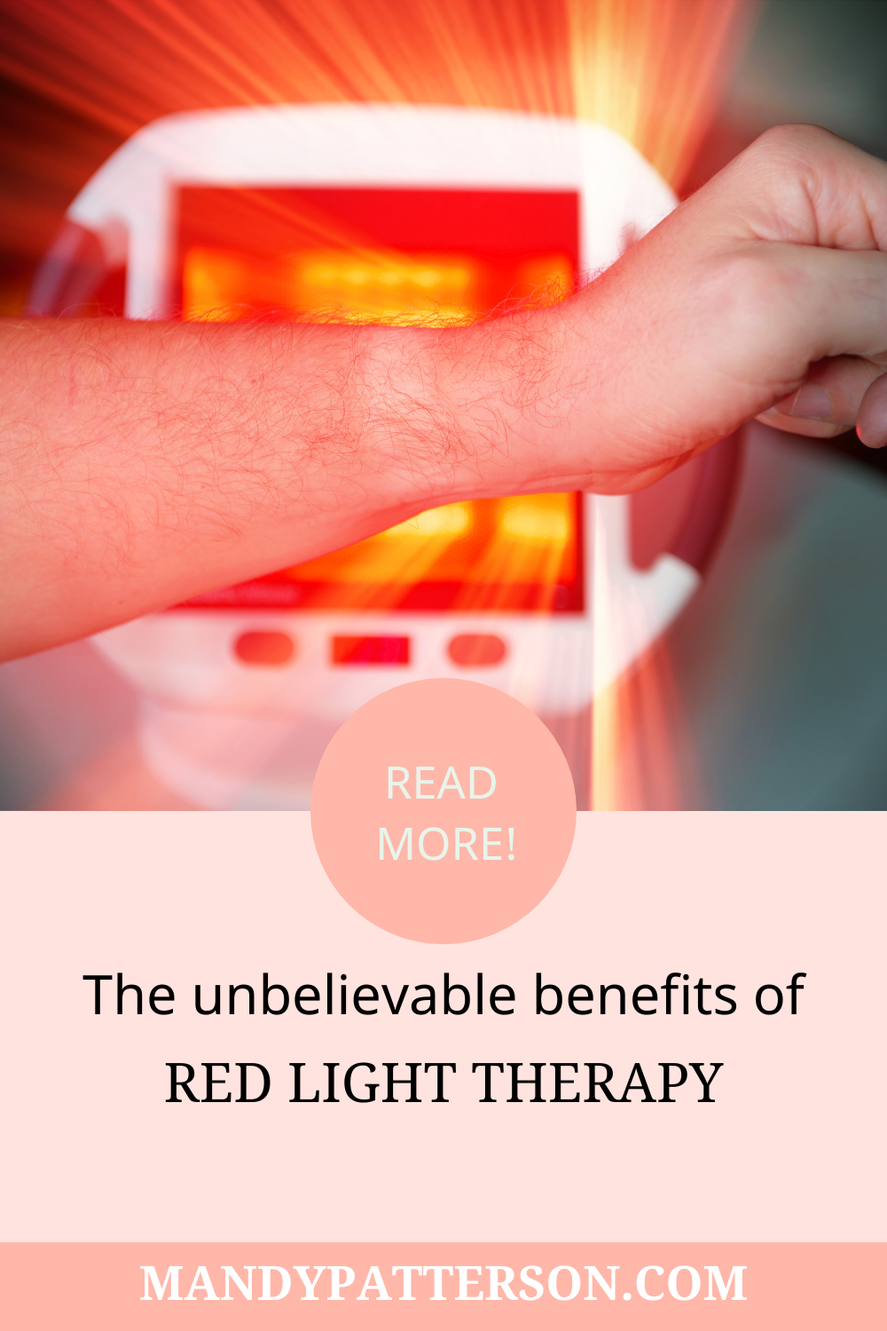 The Unbelievable Benefits of Red Light Therapy